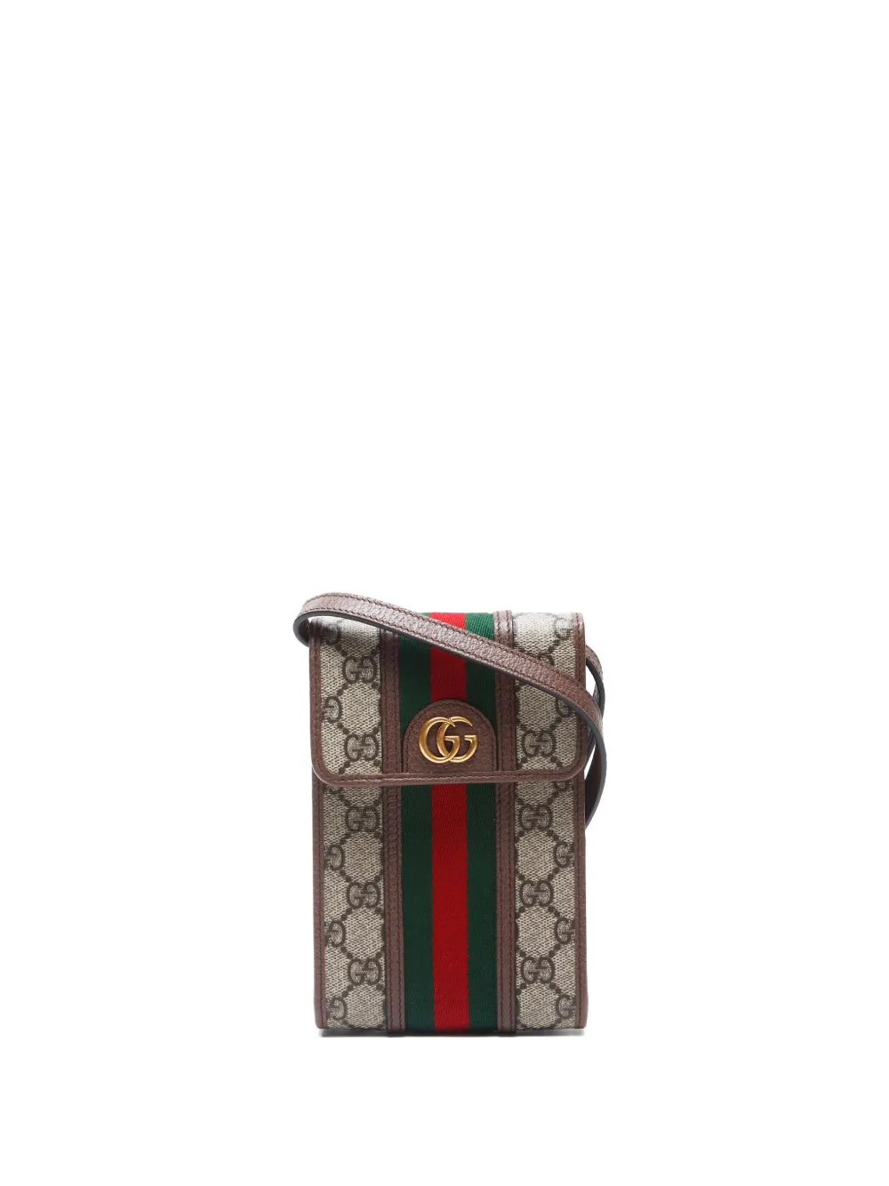 Gucci Pre-Owned 2020-2024 GG Supreme Ophidia handbag | Neutrals | Image 1