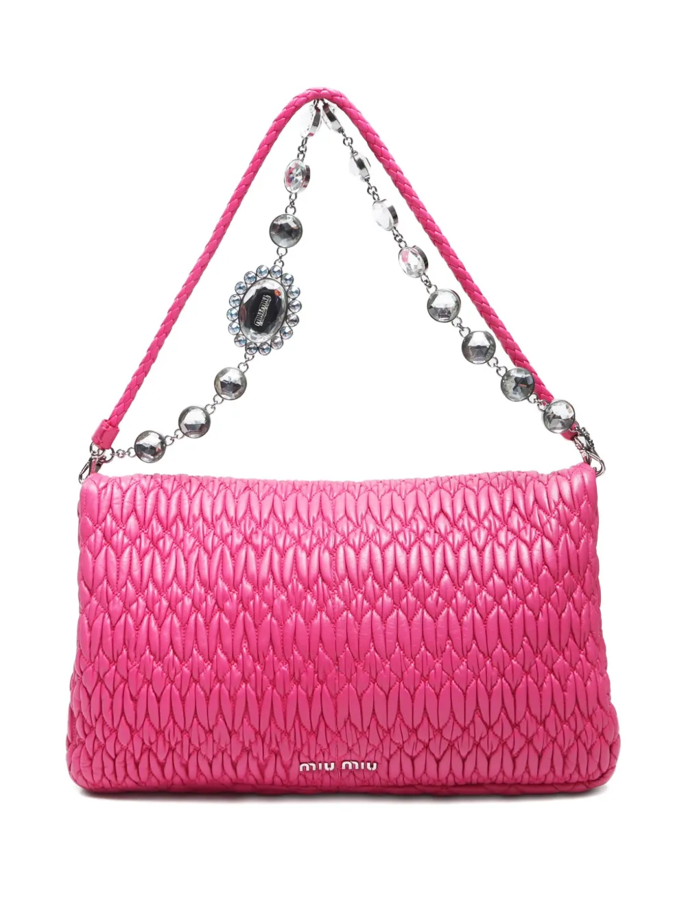 Miu Miu Pre-Owned 2010 matelassé shoulder bag | Shoulder Bags | Image 2
