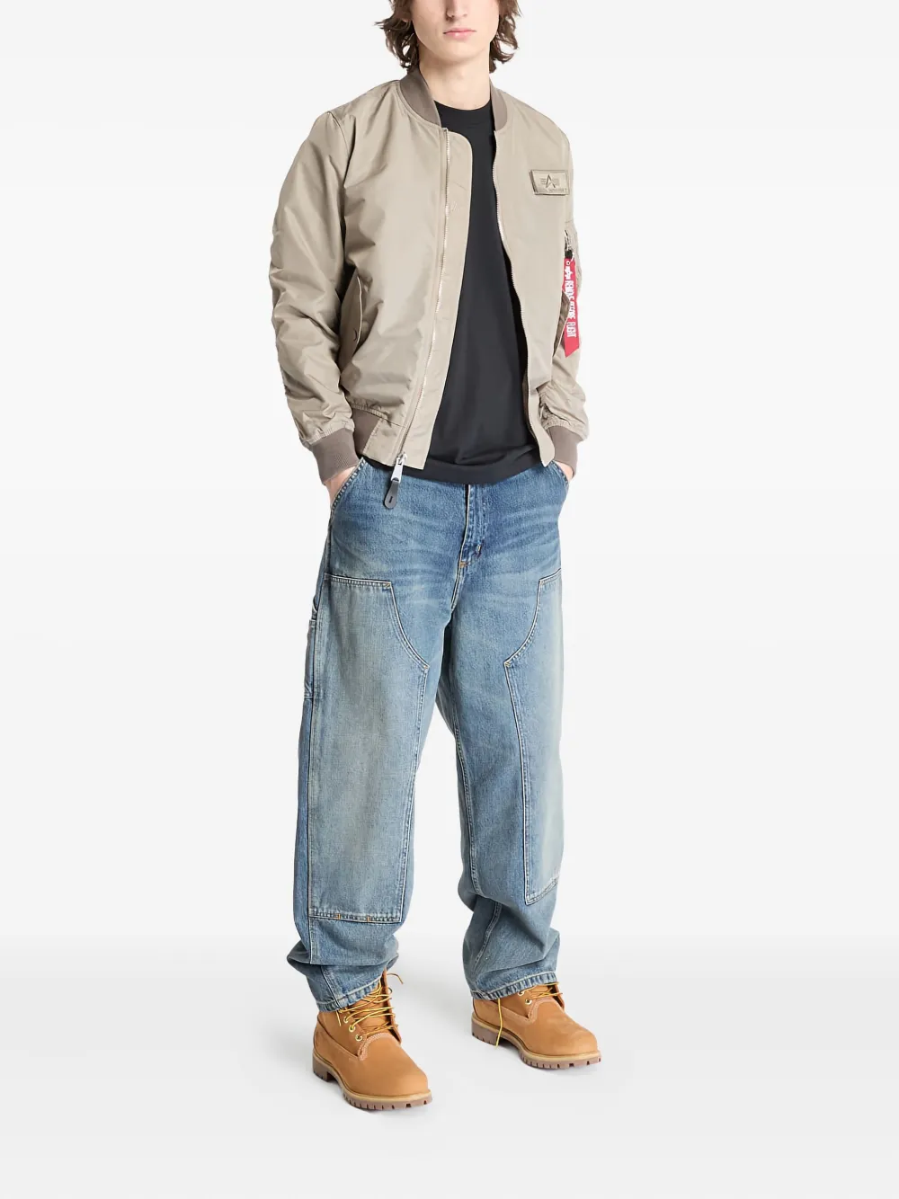 Alpha Industries MA-1 TTC Two Tone Contrast bomber jacket | Bomber Jackets | Image 2