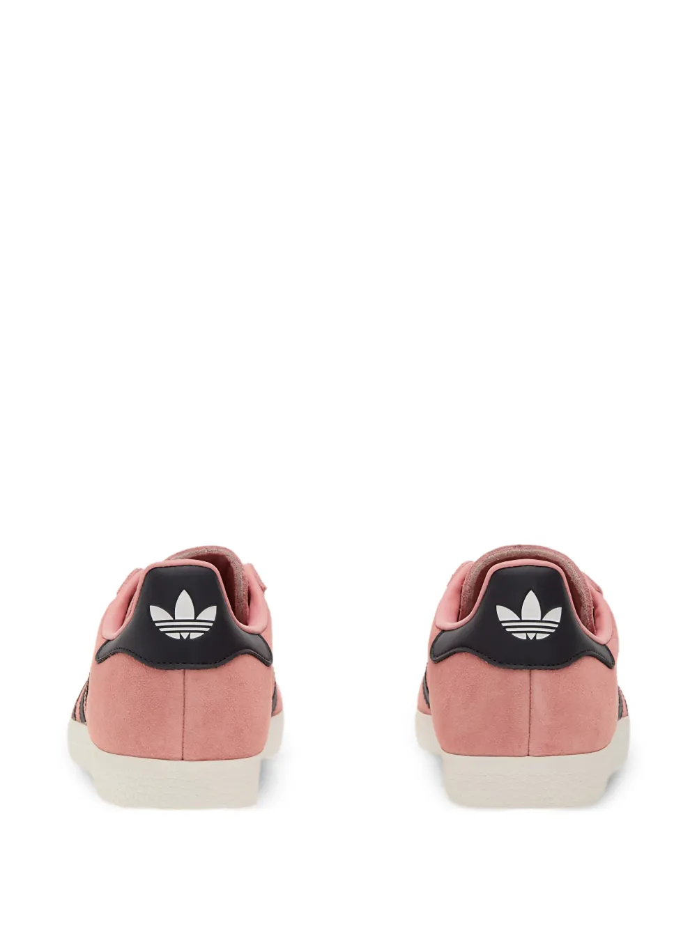 adidas Gazelle three-stripe suede sneakers Pink