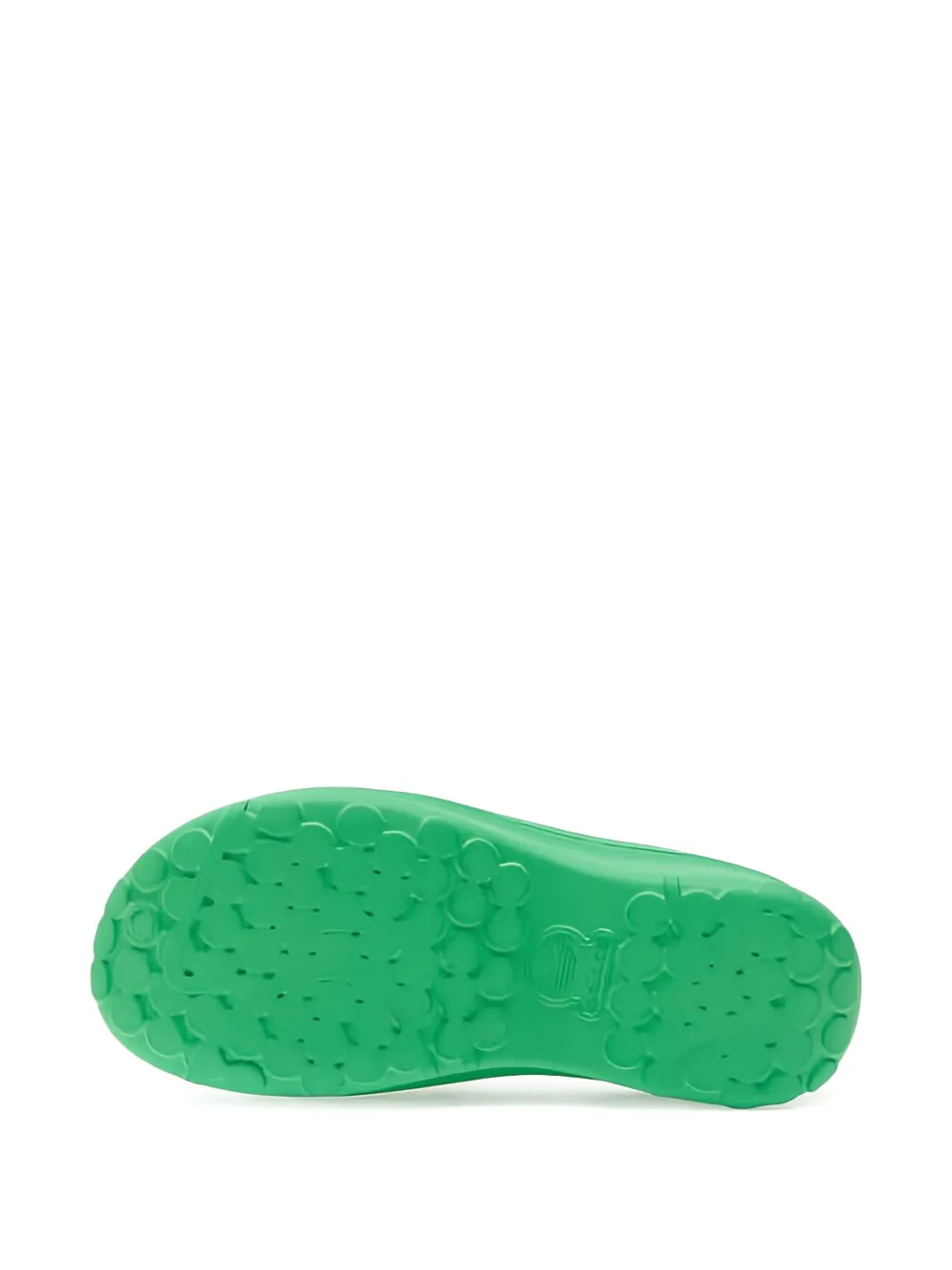 adidas platform logo slides Green