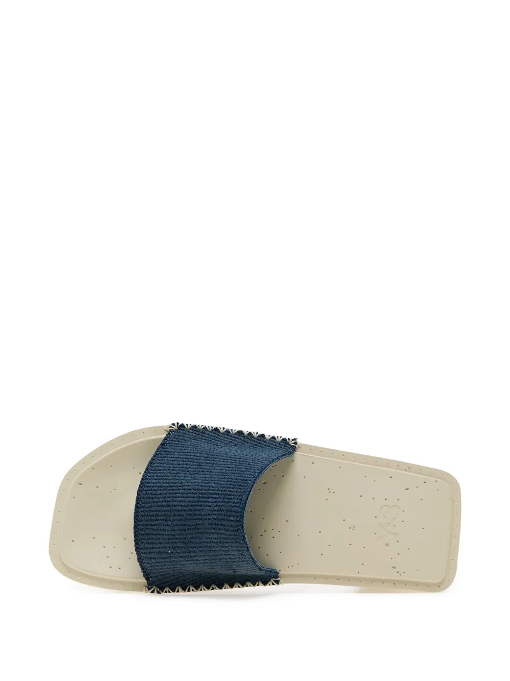 Y-3 logo slides Blue