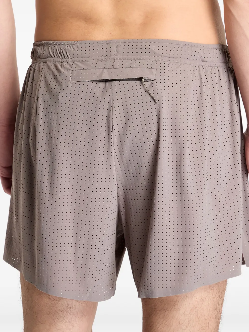 Satisfy Hardloopshorts met mesh Beige