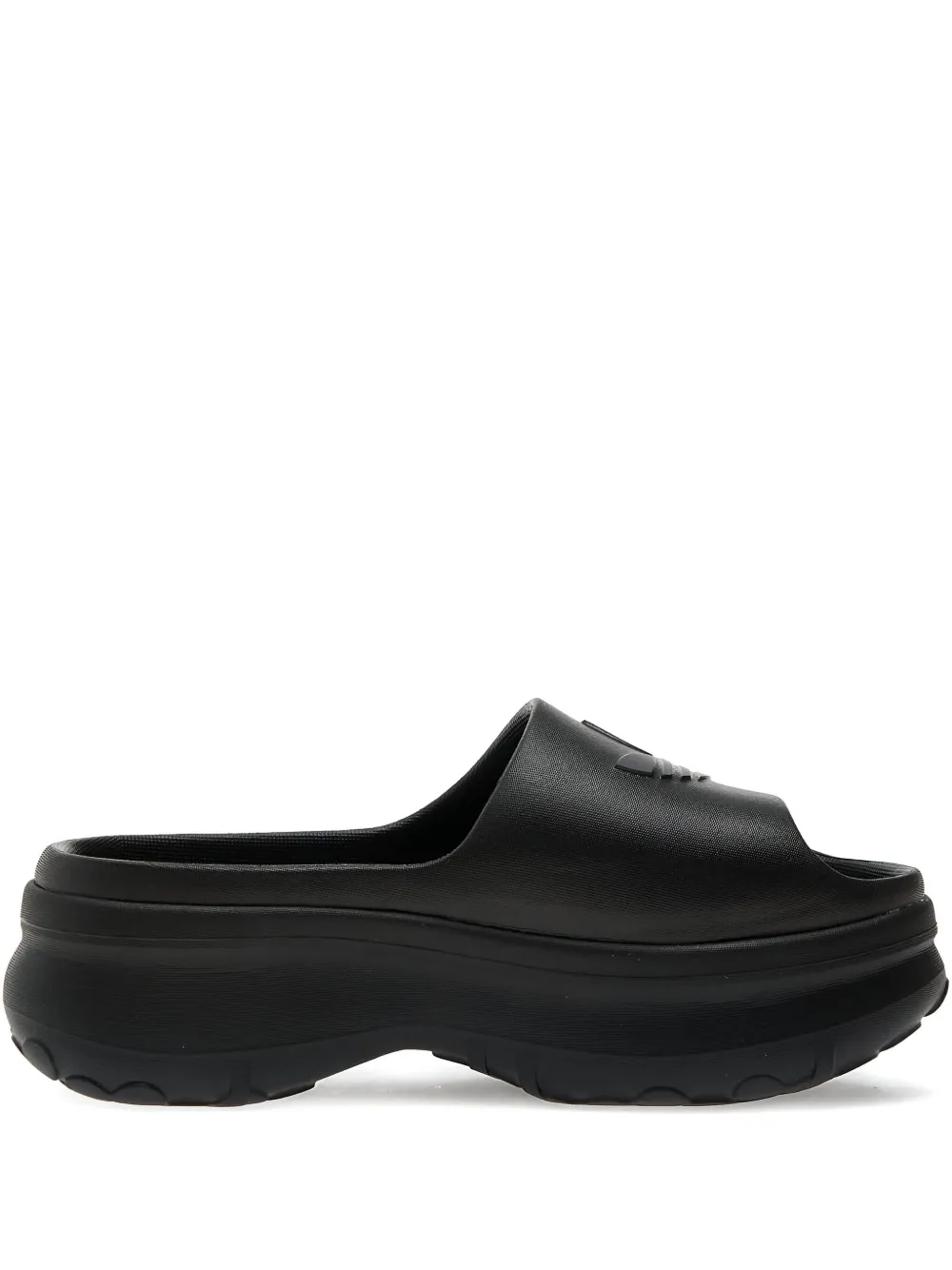 adidas Adifom Stan slippers met plateauzool Black