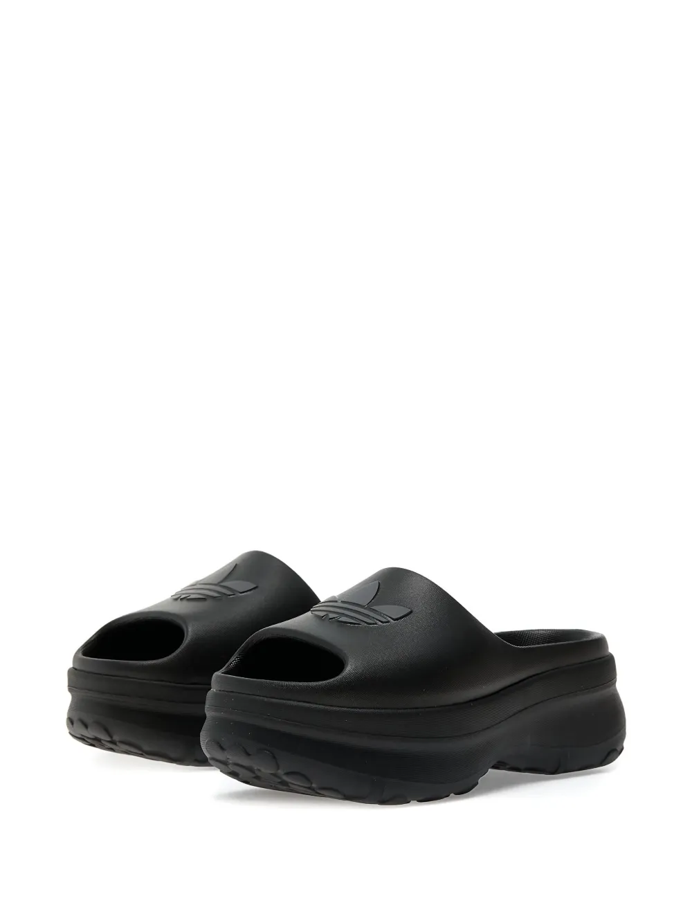 adidas Adifom Stan slippers met plateauzool Black