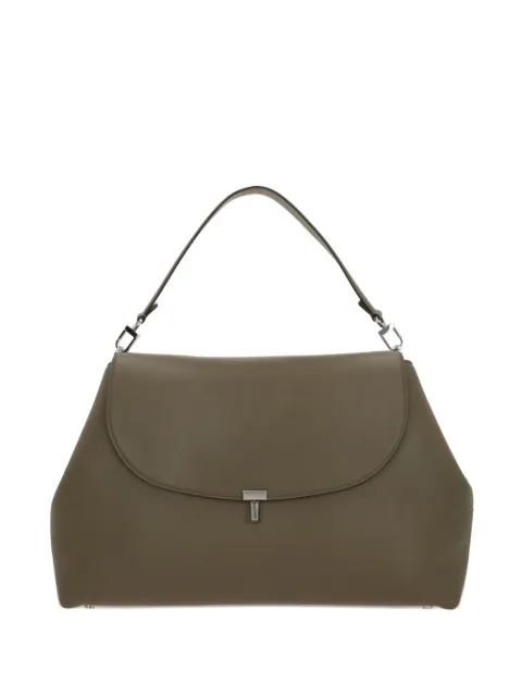 TOTEME flap leather shoulder bag