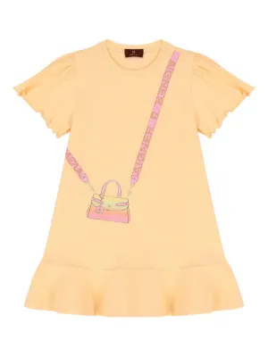 Fendi Kids ロゴ ワンピース | ピンク | FARFETCH JP