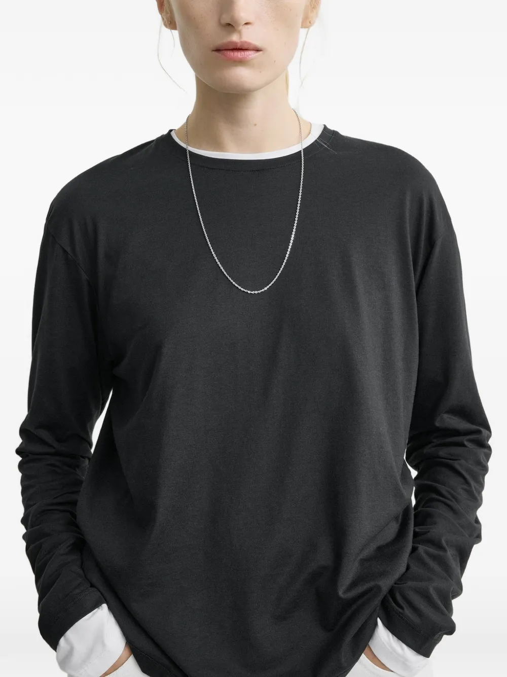 TOTEME T-shirt met lange mouwen Zwart