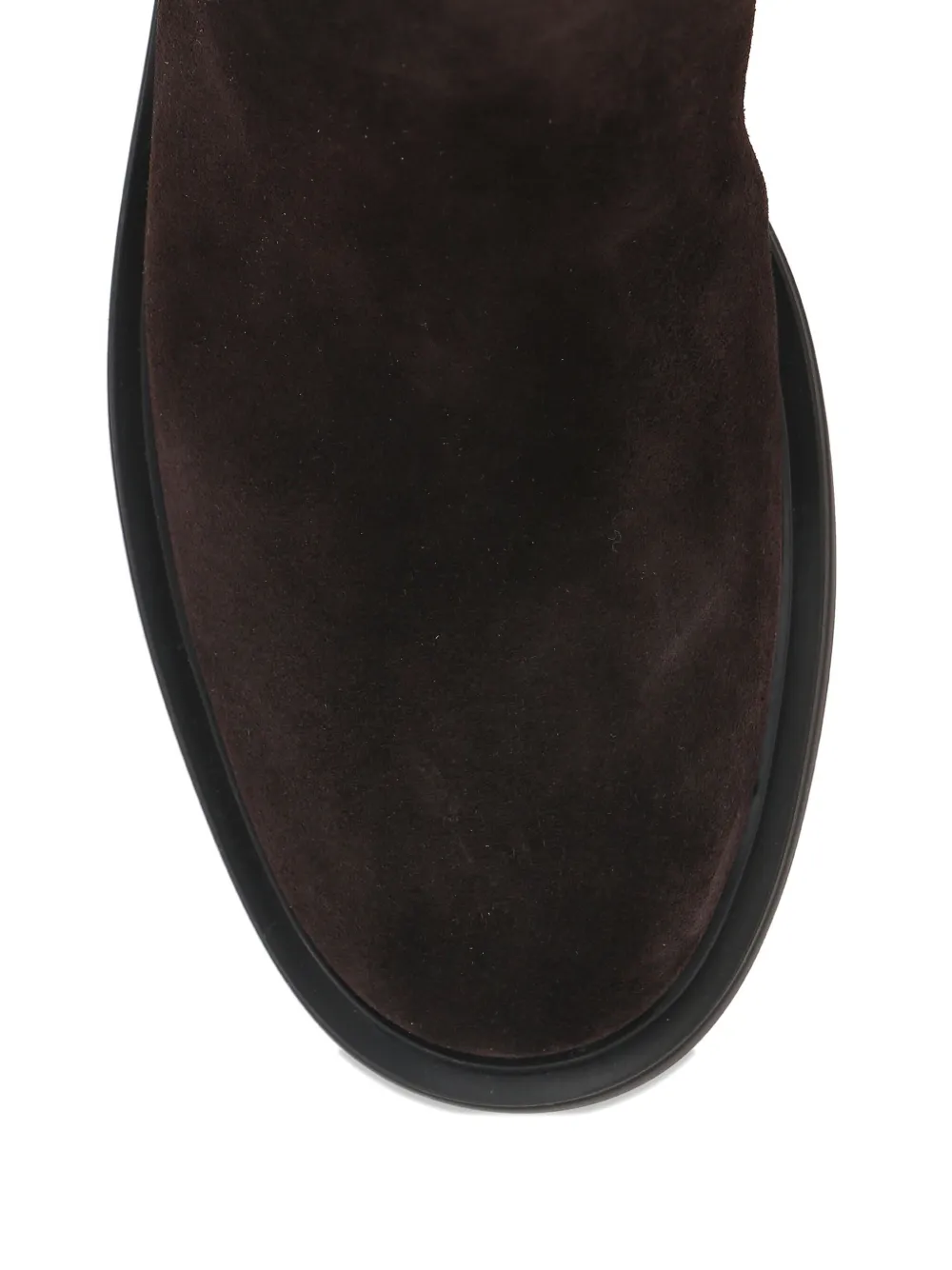 Gianvito Rossi leather knee-high boots Brown