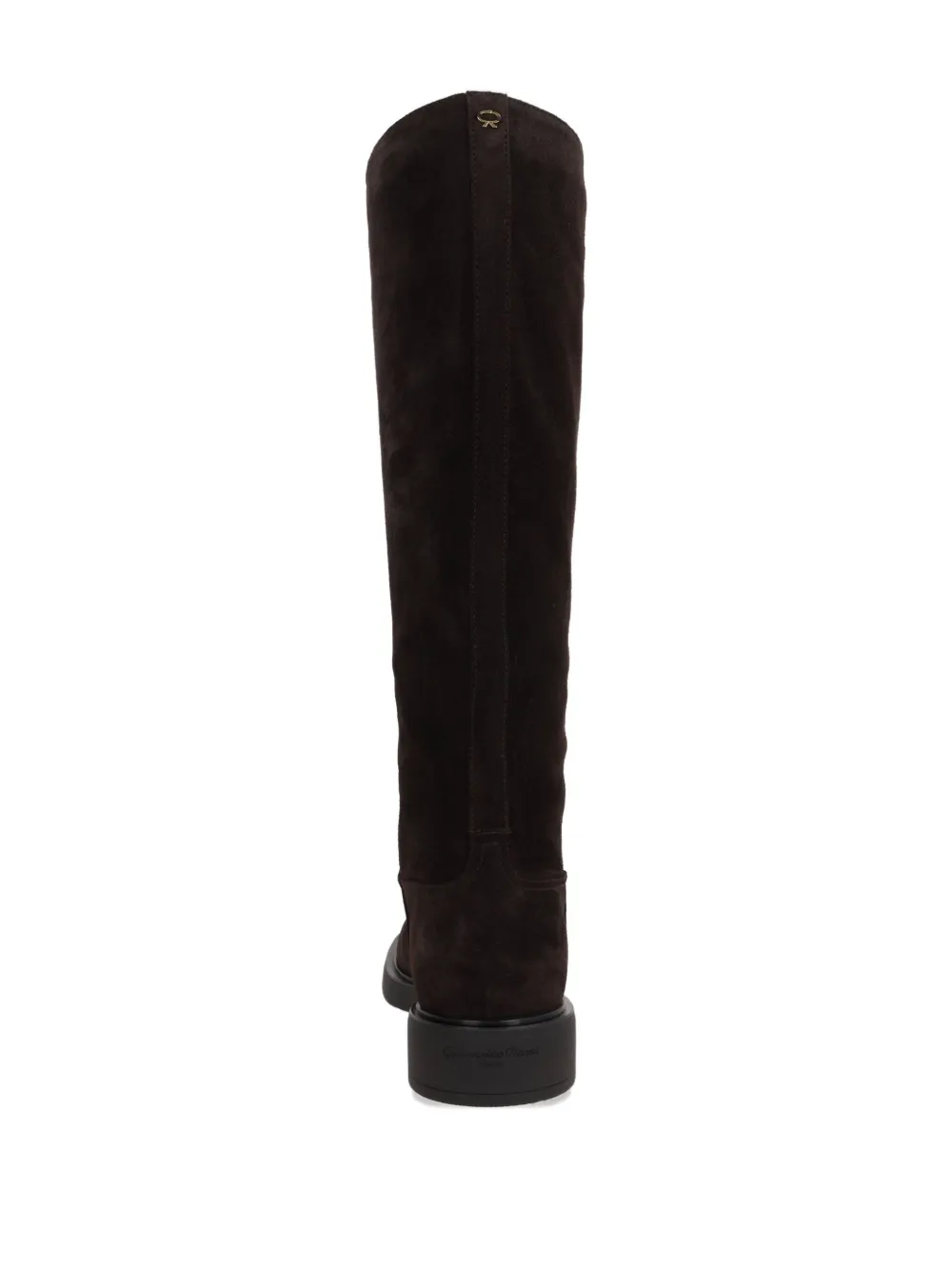 Gianvito Rossi leather knee-high boots Brown