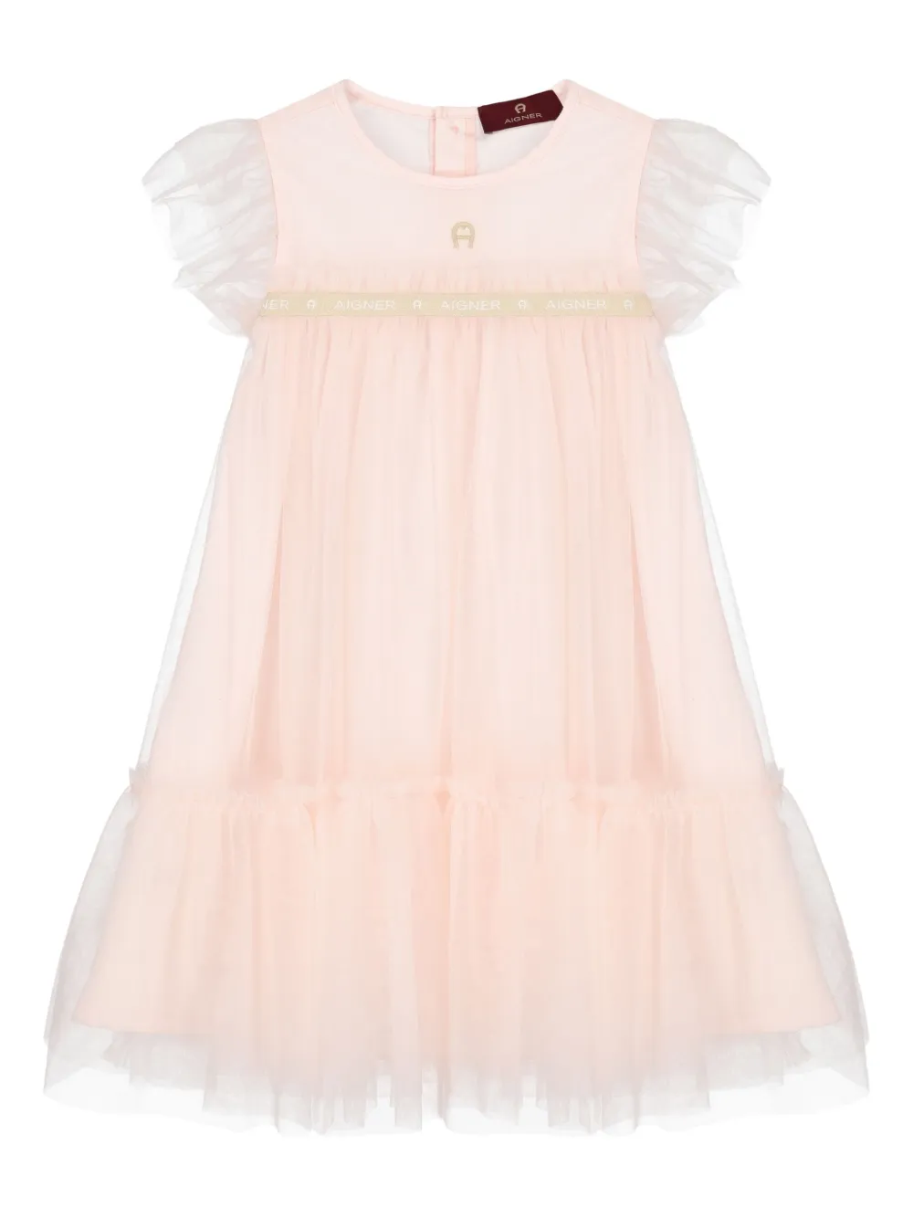 Aigner Kids チュール ワンピース - ピンク Aigner Kids チュール ワンピース - ピンク