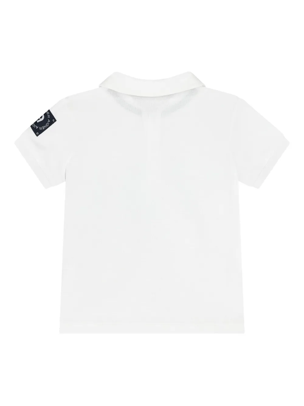 Aigner Kids Gold poloshirt met logoprint - Wit