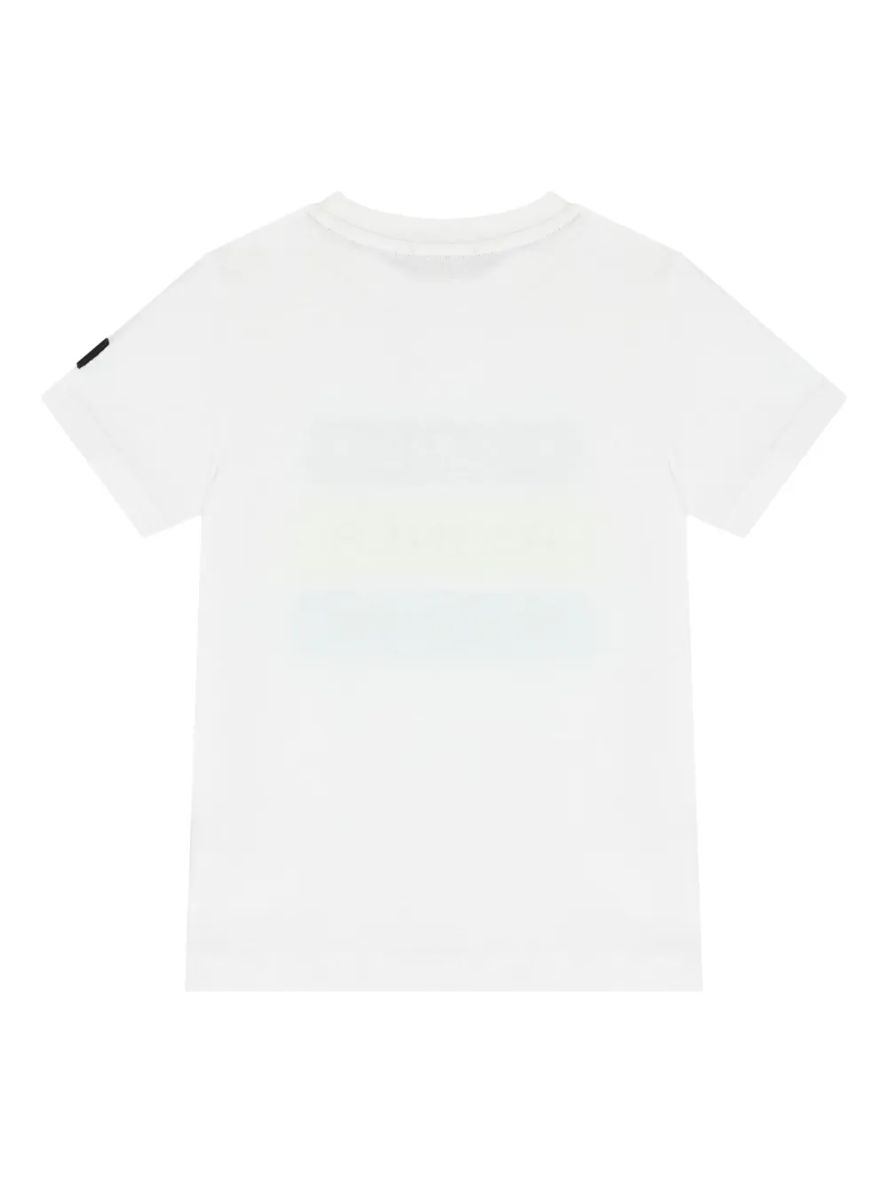 Aigner Kids T-shirt met logoprint Wit