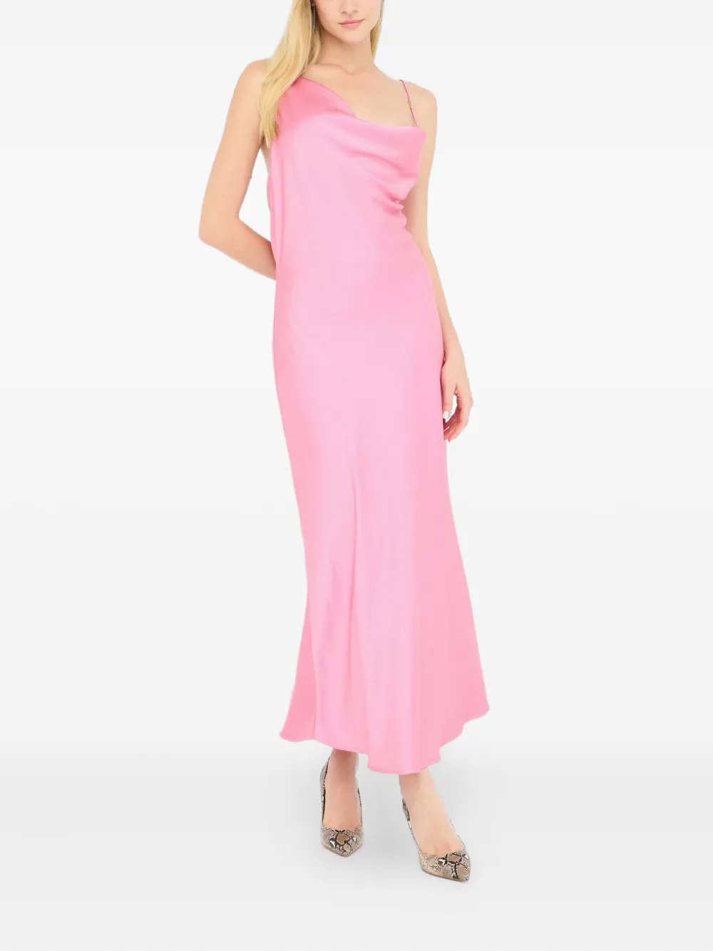 LIU JO Dressy satin dress Roze