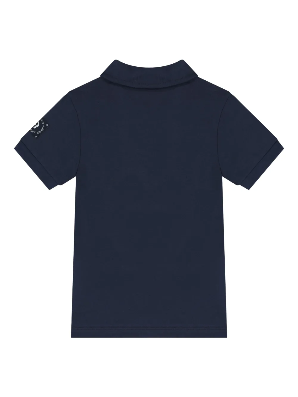 Aigner Kids Poloshirt met goudkleurig logo Blauw