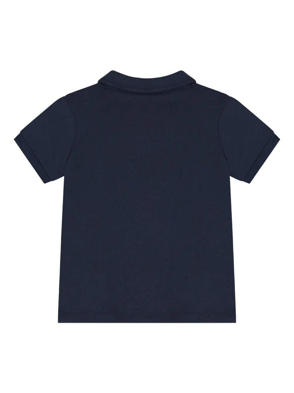 Aigner Kids Poloshirt met logostreep - Blauw