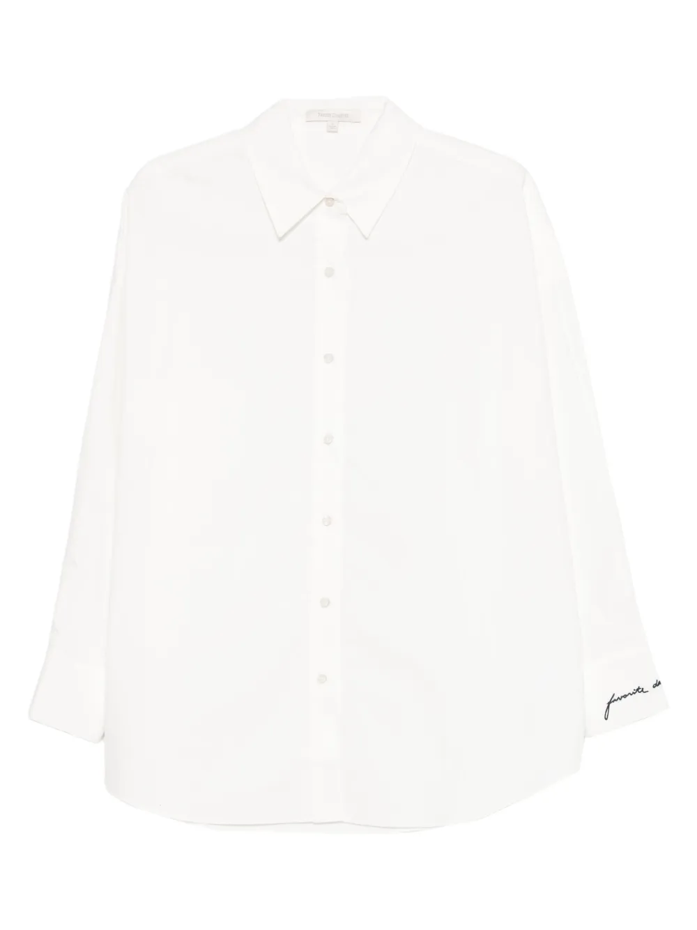Favorite Daughter Ex-boyfriend button shirt - Weiß