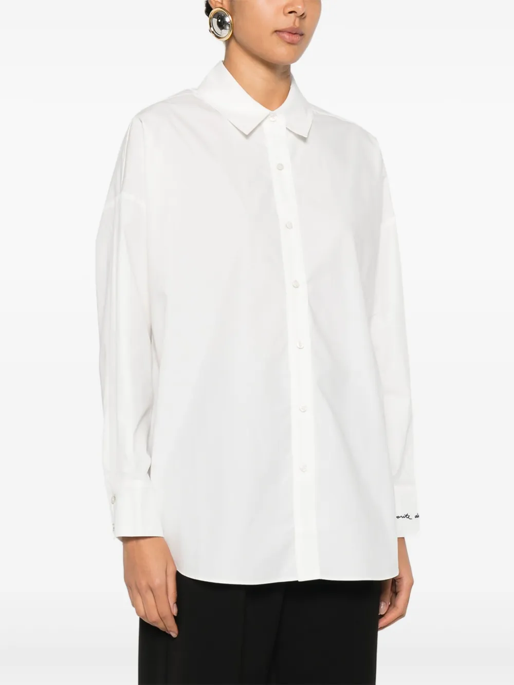  Favorite Daughter Ex-boyfriend Button Shirt - White 