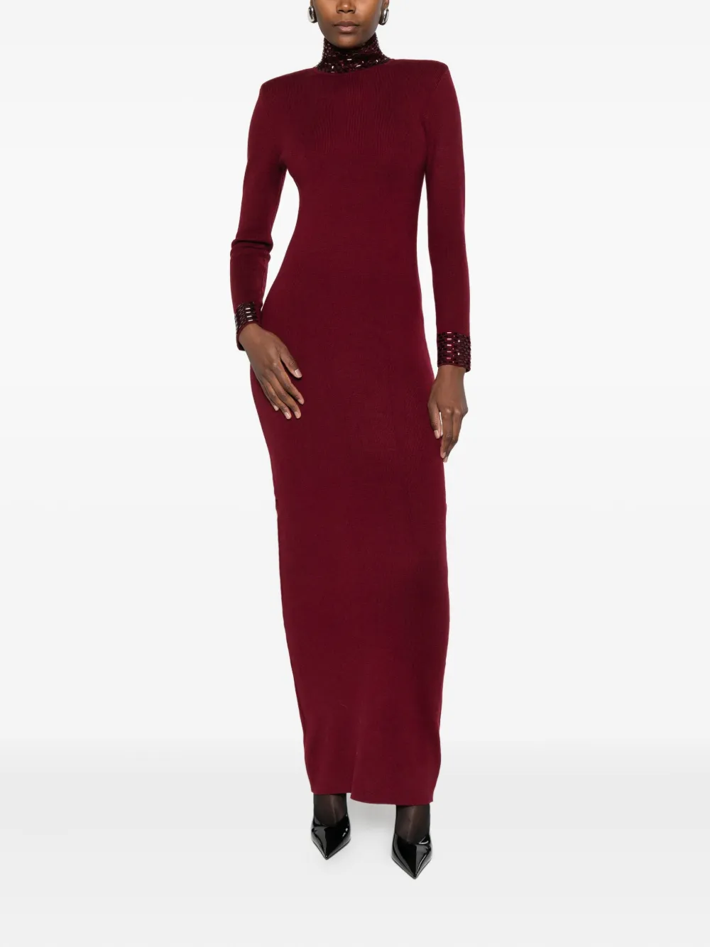 Retrofete Monroe maxi dress - Rood