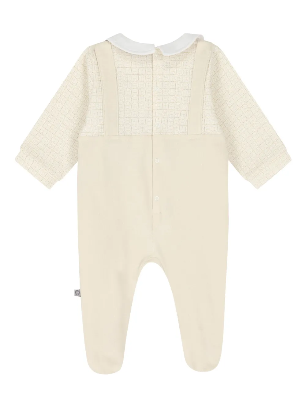 Aigner Kids Romper met lange mouwen Geel