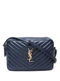 Saint Laurent Pre-Owned 2010-2020s logo Lou camera bag - Blue