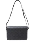 Celine Pre-Owned 2020-2025 Triomphe flap shoulder bag - Black