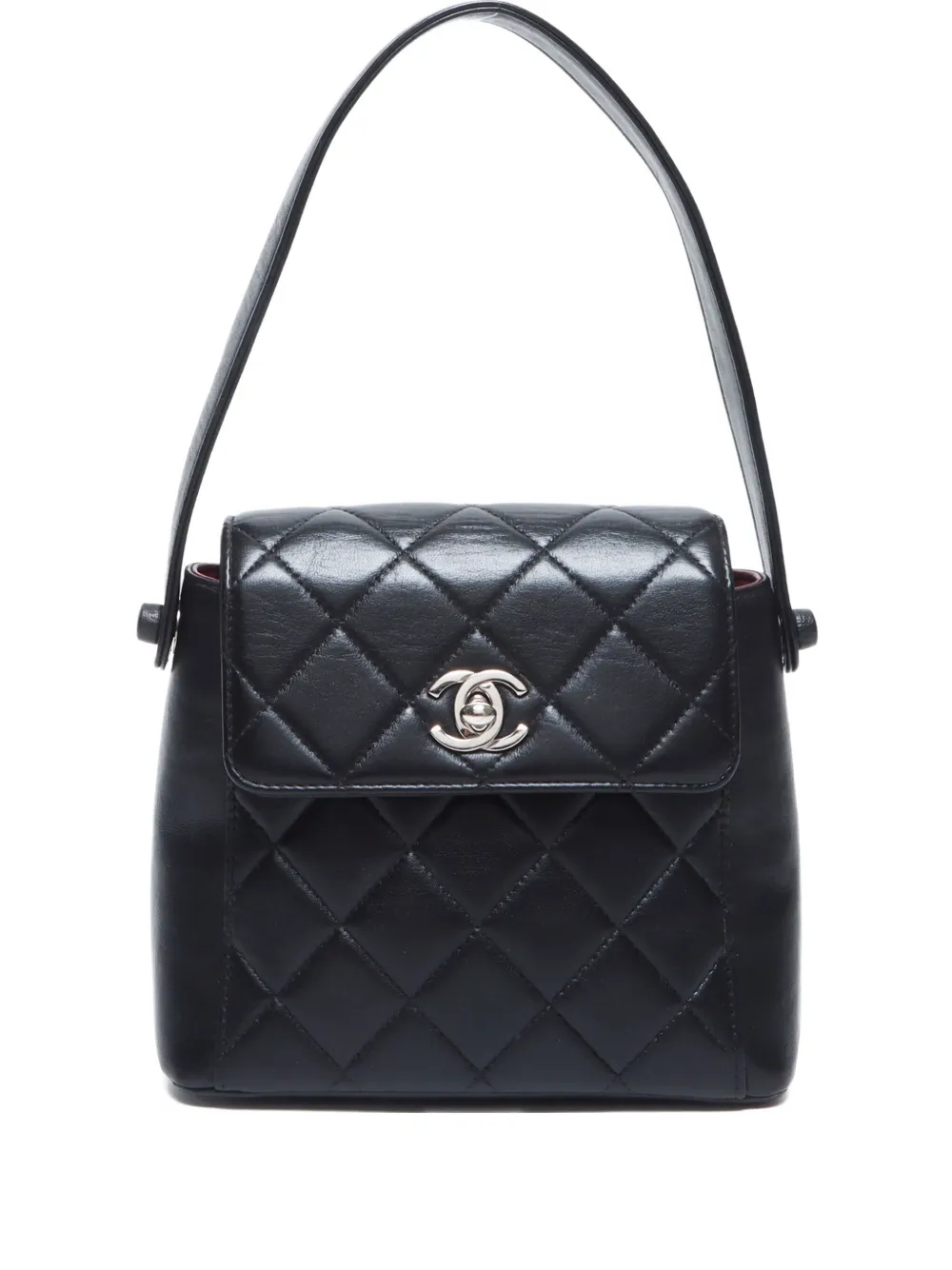 CHANEL Pre-Owned 1997-1999 クラシック フラップ ショルダーバッグ - ブラック CHANEL Pre-Owned 1997-1999 クラシック フラップ ショルダーバッグ - ブラック