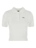 A.P.C. cotton polo shirt - White