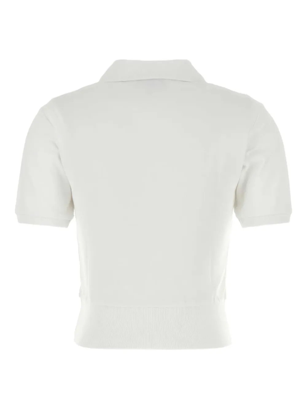 A.P.C. cotton polo shirt - Wit