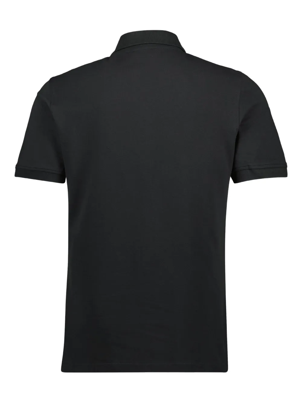 K-Way Piqué poloshirt met twee knopen Zwart