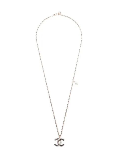 CHANEL Pre-Owned 2018 CC-pendant necklace