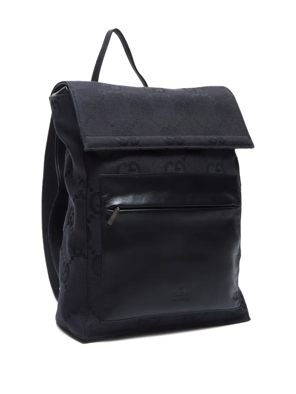 Pre-owned Gucci 1980-1990 Gg Canvas-patterned Backpack
