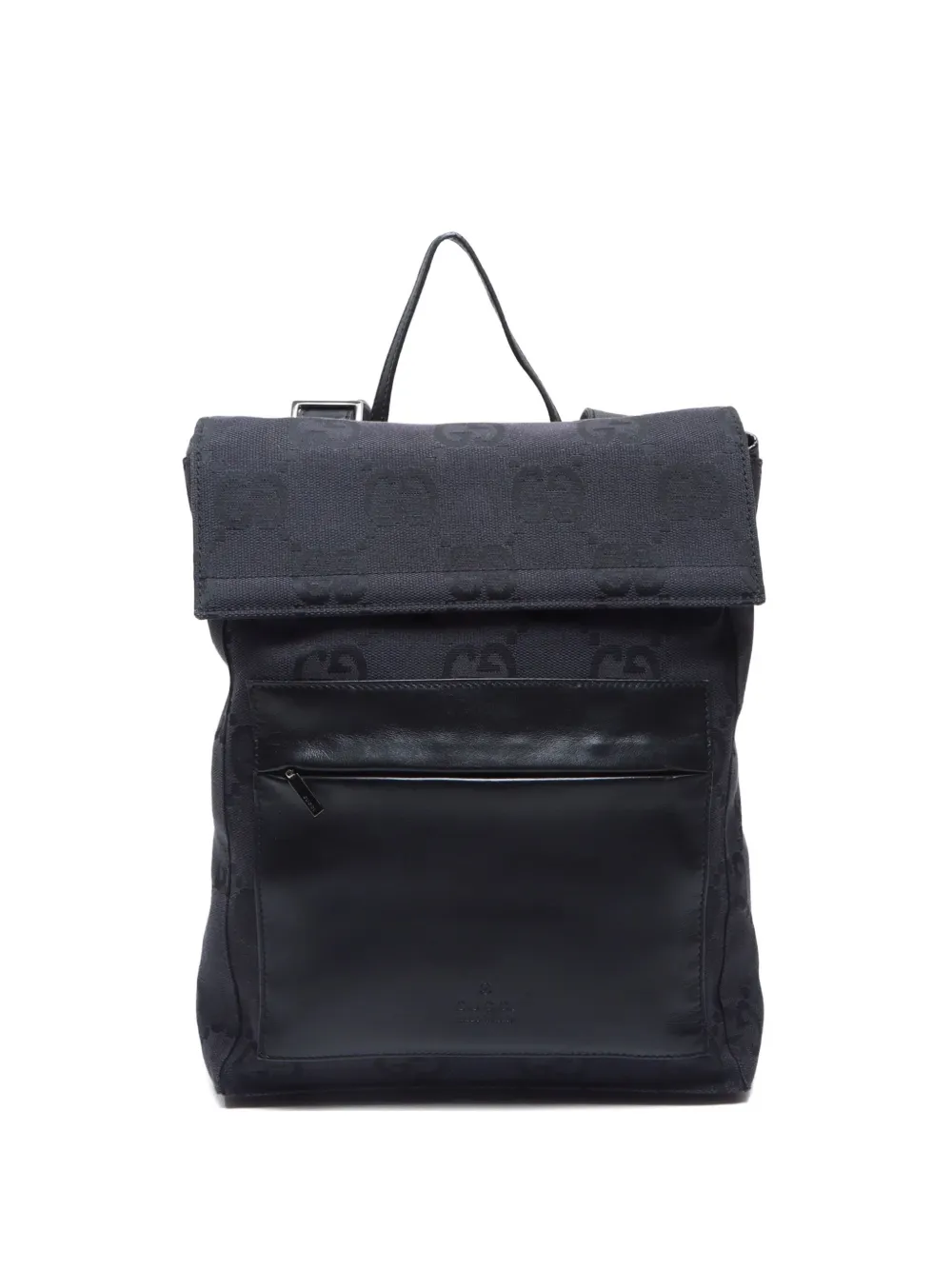 Gucci Pre-Owned 1980-1990 GG canvas-patterned backpack | Black | Image 1