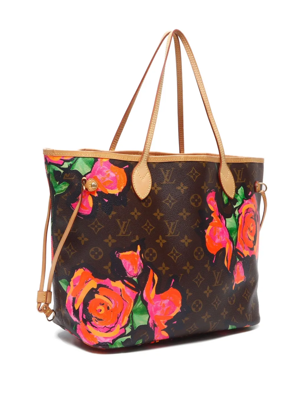 Pre-owned Louis Vuitton 2009 X Stephen Sprouse Neverfull Mm Tote Bag