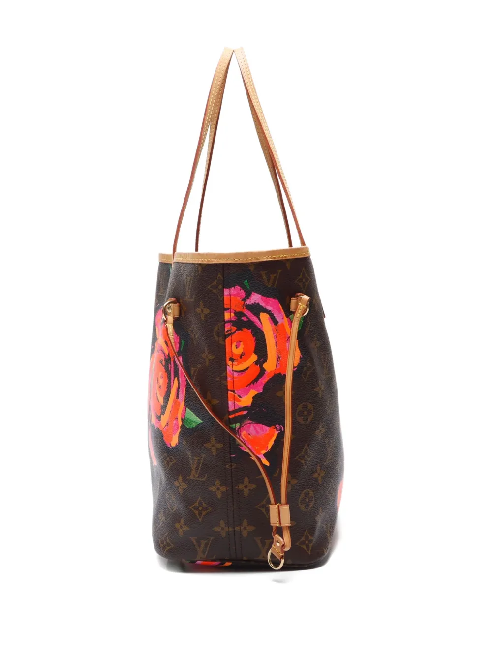 Pre-owned Louis Vuitton 2009 X Stephen Sprouse Neverfull Mm Tote Bag