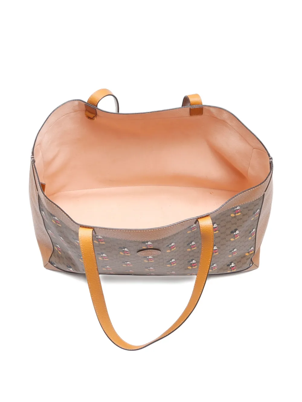 Pre-owned Gucci X Disney 2010s Micro Gg Supreme Tote Bag