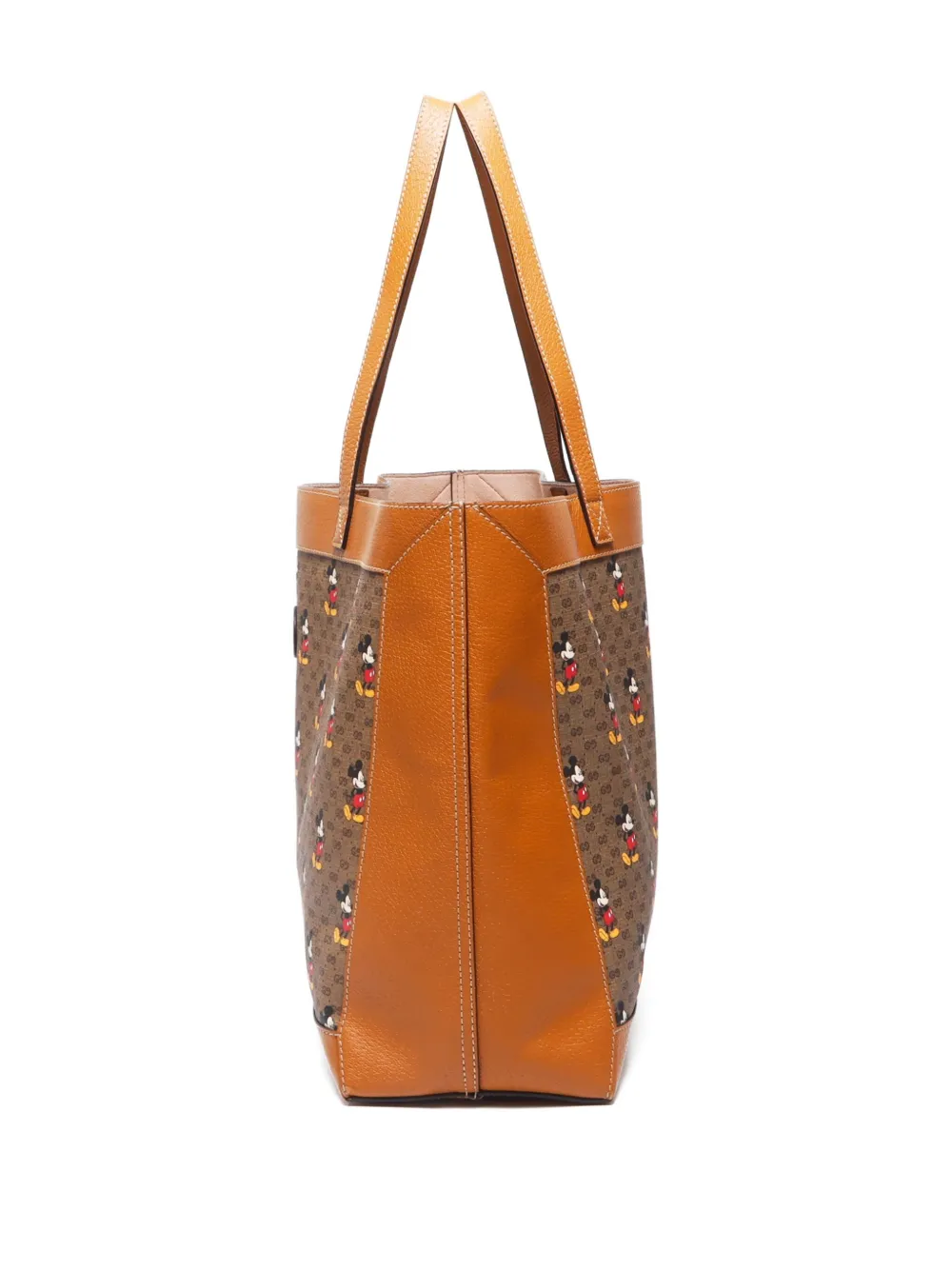 Pre-owned Gucci X Disney 2010s Micro Gg Supreme Tote Bag