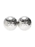 Céline Pre-Owned 1980-2000s star-motif clip-on earrings - Silver