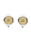CHANEL Pre-Owned 1999 Coco Mark clip-on earrings - Silver