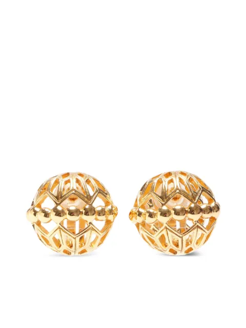Christian Dior Pre-Owned 1980-2000s clip-on earrings