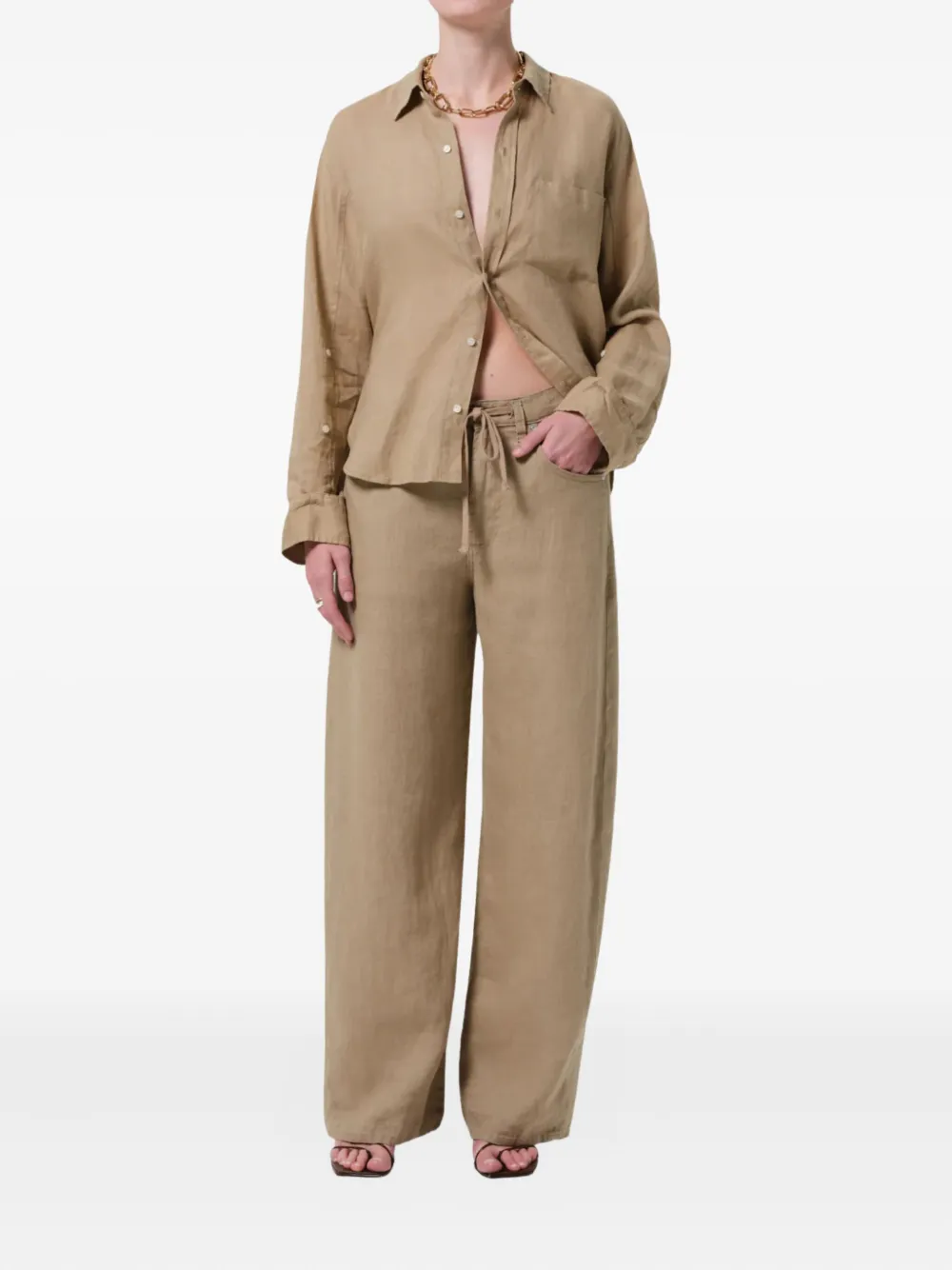 Citizens of Humanity Kayla button-up blouse - Bruin