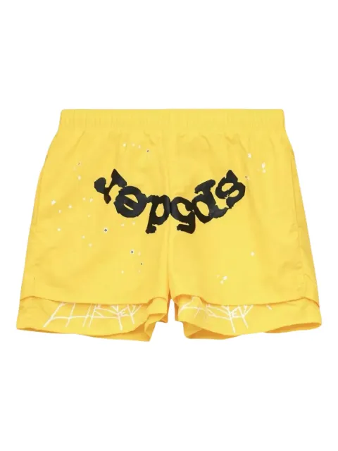 SP5DER shorts con detalle Web