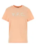 A.P.C. cotton T-shirt - Pink