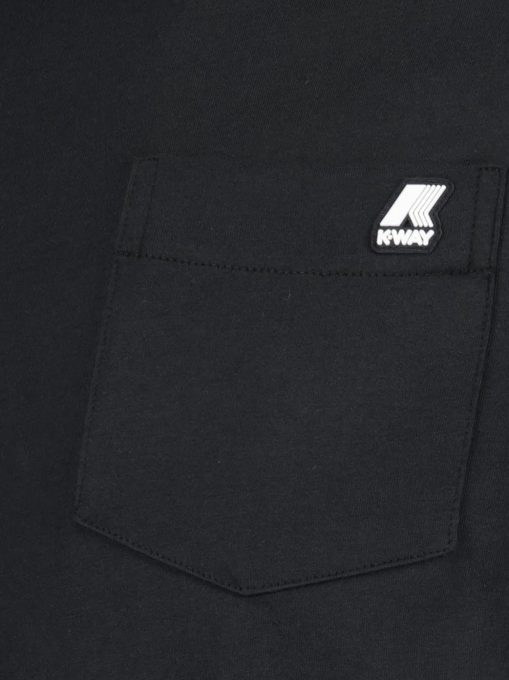 K-Way Sigur pocket T-shirt Zwart