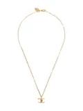 CHANEL Pre-Owned 1980-1990s CC-pendant necklace - Gold