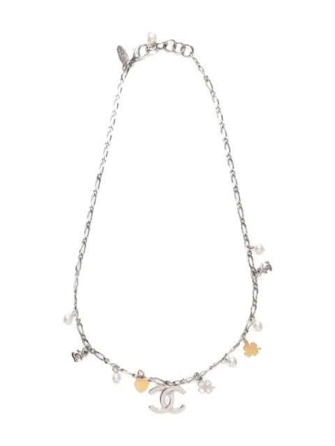 CHANEL Pre-Owned 2006 CC-pendant necklace