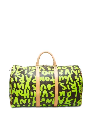 Louis Vuitton Pre-Owned x 村上隆 2005 モノグラム キーポル 45