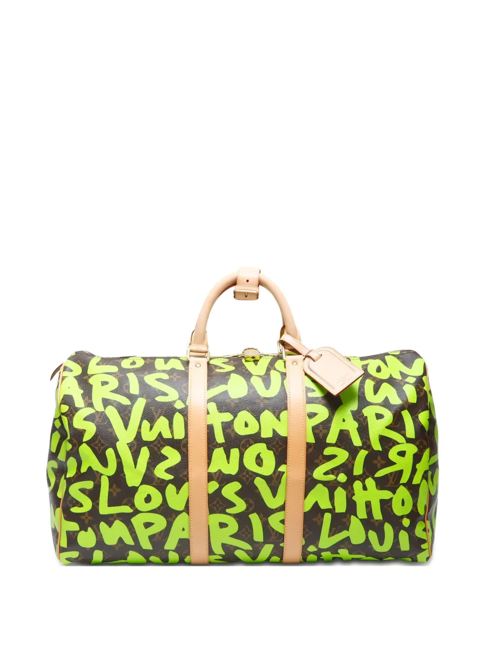 Louis Vuitton Pre-Owned 2009 Monogram Graffiti Keepall 50 travel bag - Louis Vuitton Pre-Owned 2009 Monogram Graffiti Keepall 50 travel bag -