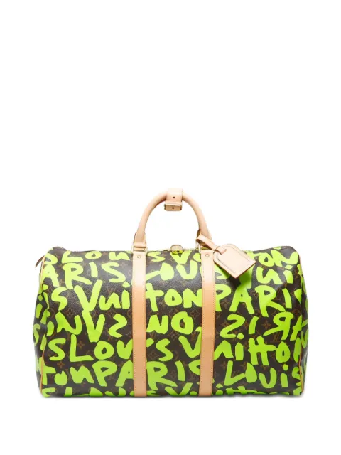 Louis Vuitton Pre-Owned 2009 Monogram Graffiti Keepall 50 travel bag