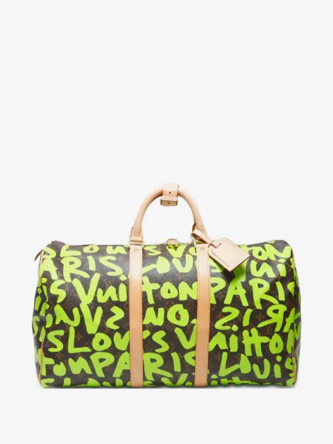 Louis Vuitton Pre-Owned 2009 Monogram Graffiti Keepall 50 travel bag